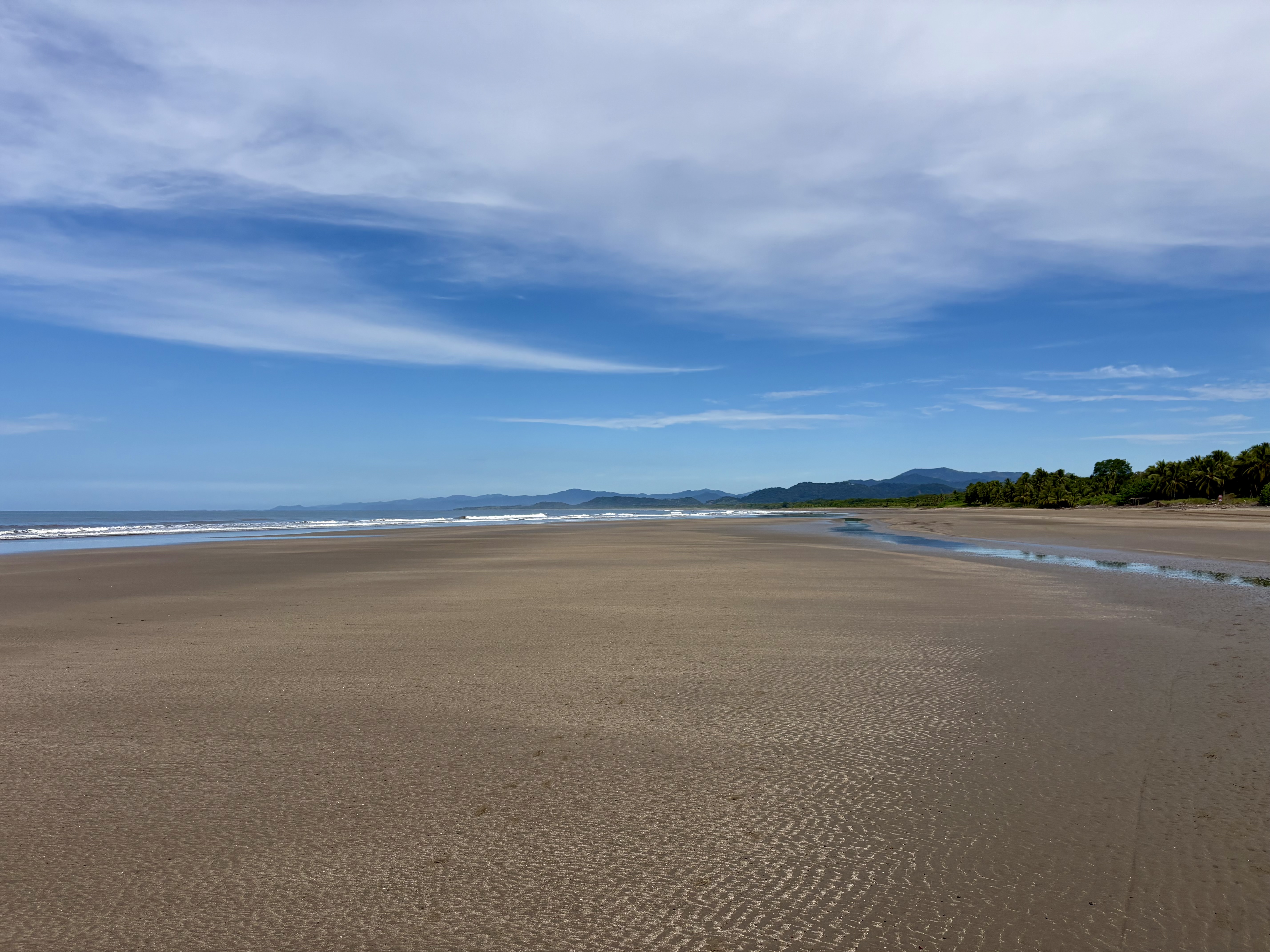 Plage pour promenade vélo