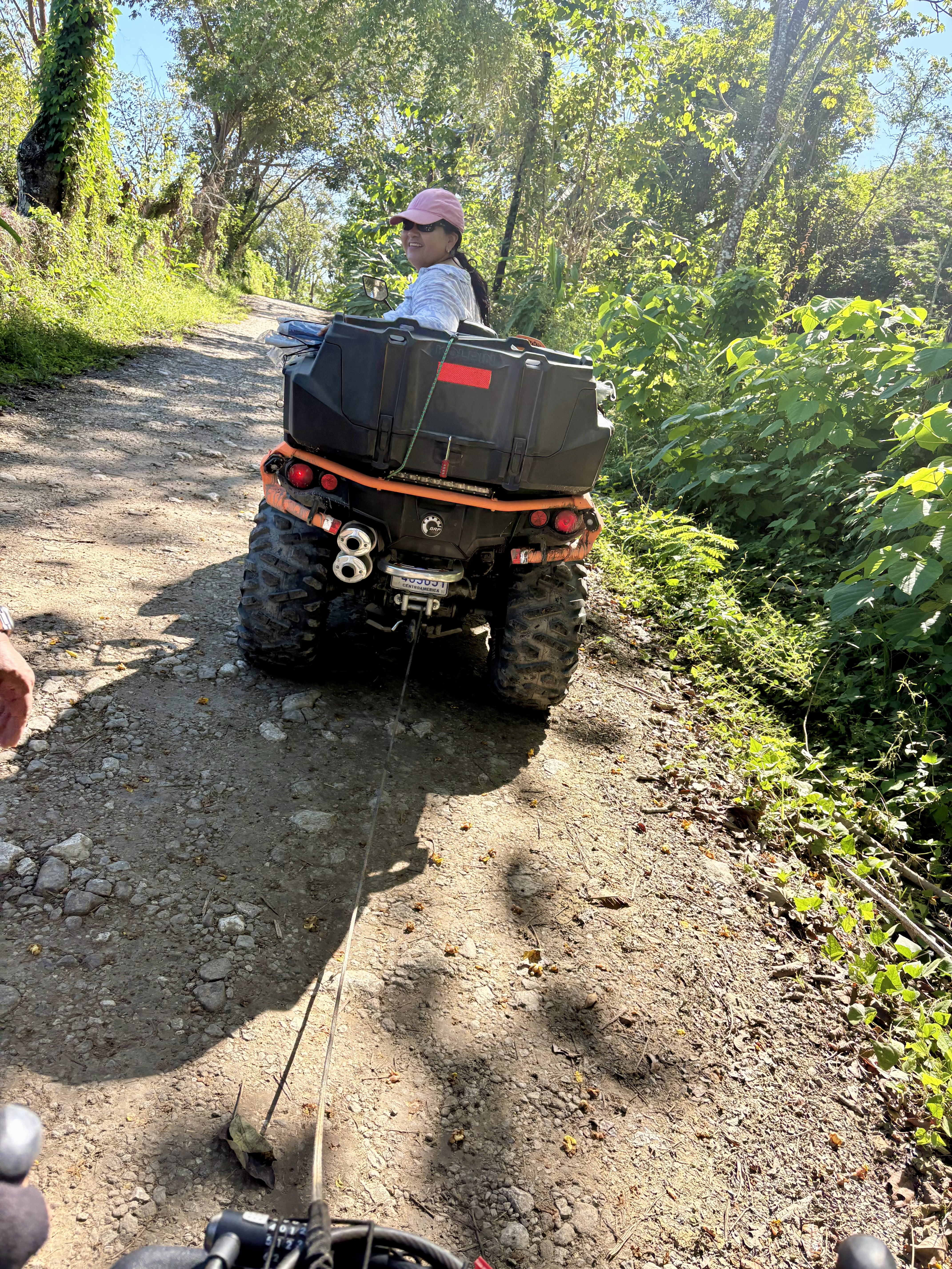 Quad bmr tirant mon vélo
