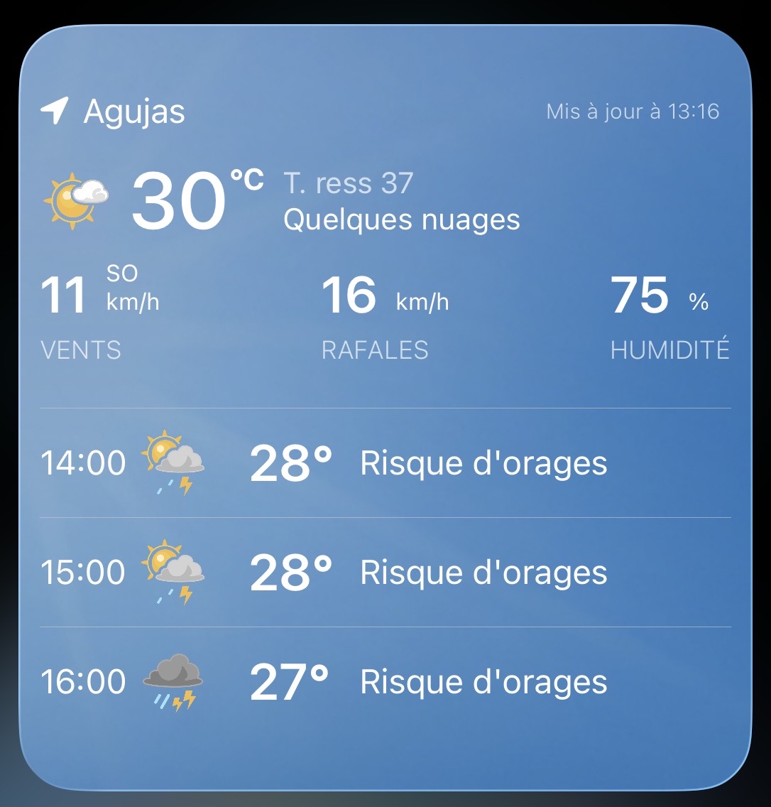 température